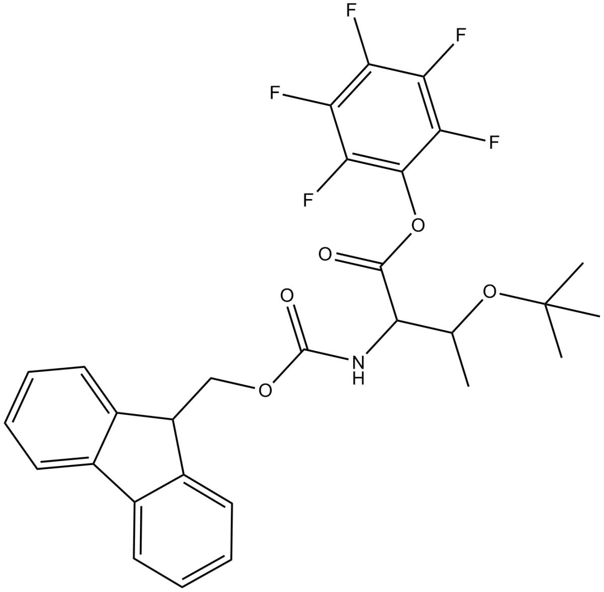 Fmoc-Thr(tBu)-OPfpͼƬ