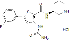 AZD 7762 hydrochlorideͼƬ