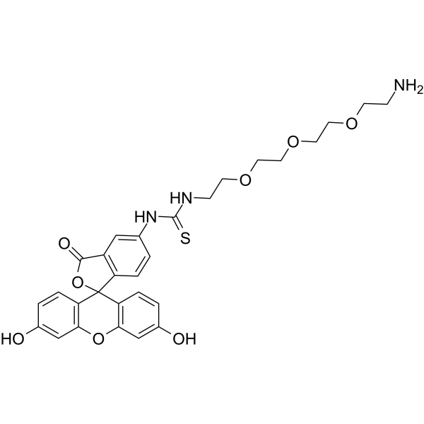 Fluorescein-PEG3-amineͼƬ