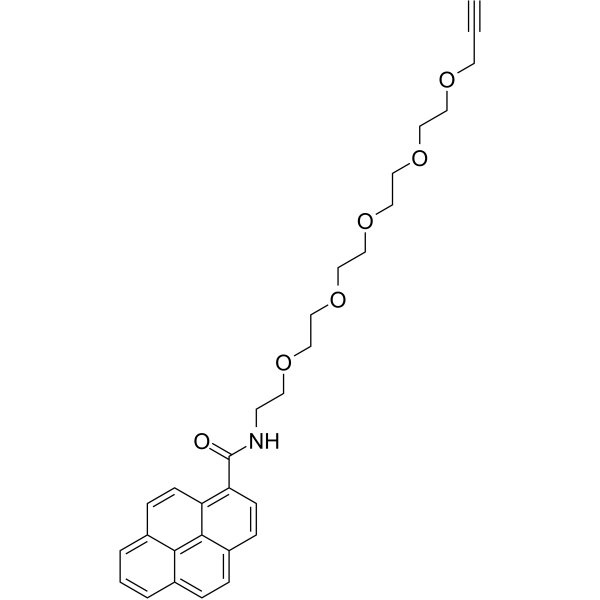 Pyrene-PEG5-propargylͼƬ