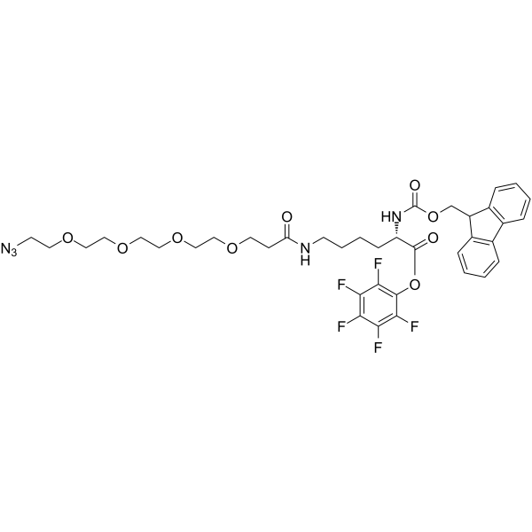 N-Fmoc-N'-(azido-PEG4)-L-Lysine-PFP esterͼƬ