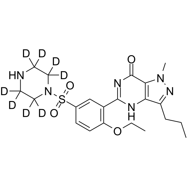 N-Desmethyl Sildenafil-d8ͼƬ