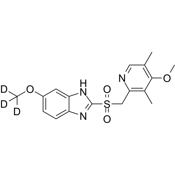 Omeprazole metabolite Omeprazole sulfone(methoxy-d3)ͼƬ