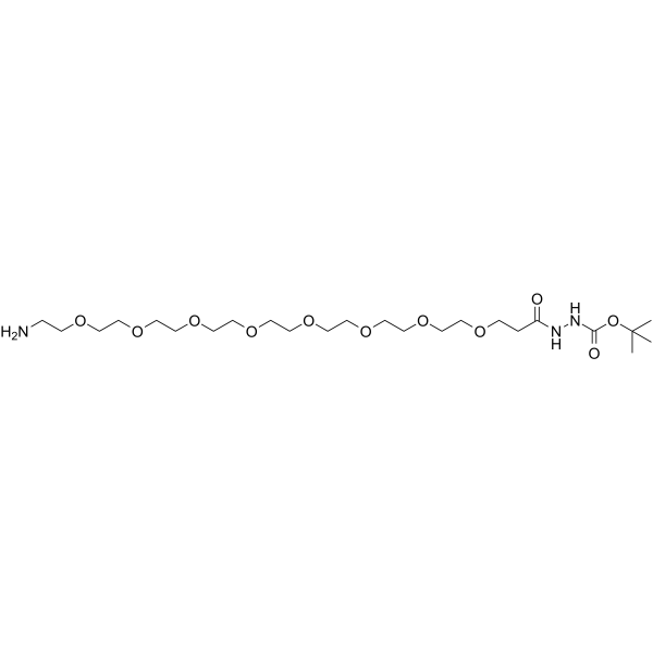 Amino-PEG8-hydrazide-BocͼƬ