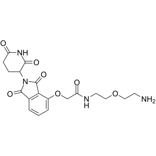 Thalidomide-O-amido-PEG-C2-NH2ͼƬ