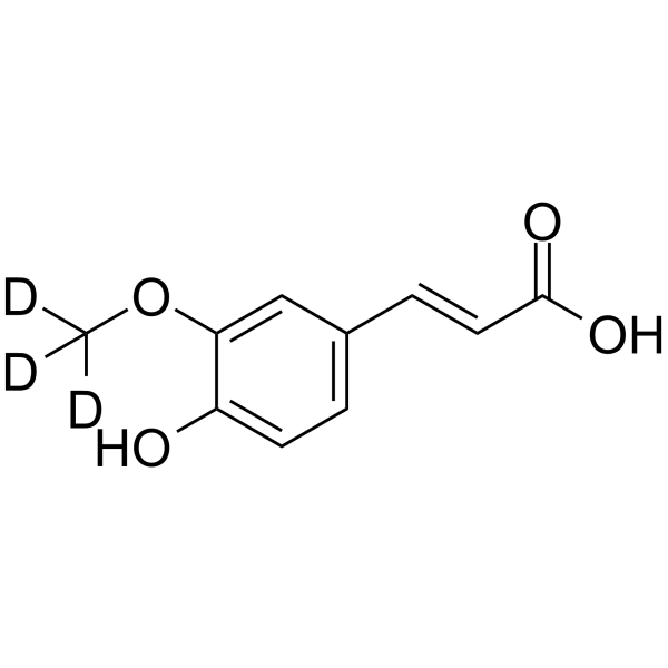 (E)-Ferulic acid-d3ͼƬ