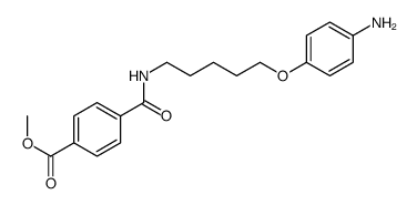 Terephthalamic acid,N-(5-(p-aminophenoxy)pentyl)-,methyl esterͼƬ