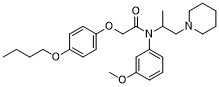 Acetamide,N-(m-anisyl)-2-(p-butoxyphenoxy)-N-(1-methyl-2-piperidino)ethyl-ͼƬ