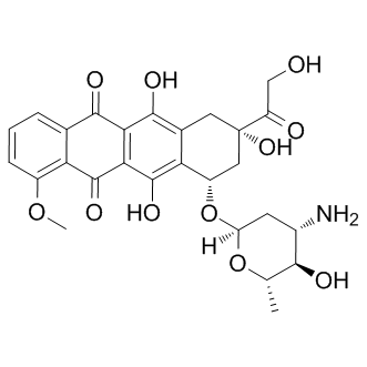 Epirubicin(4'-Epidoxorubicin)ͼƬ