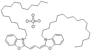 3,3'-Dioctadecyloxacarbocyanine perchlorateͼƬ