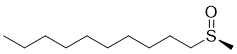 1-Decyl methyl sulfoxideͼƬ