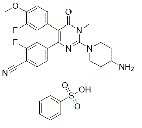 Pulrodemstat(CC90011)besylateͼƬ