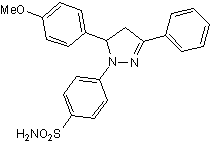 4-[5-(4-methoxyphenyl)-3-phenyl-4,5-dihydro-1H-pyrazol-1-yl]benzenesulfonamide(7725949)ͼƬ