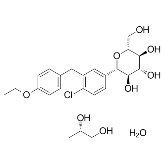 Dapagliflozin((2S)-1,2-propanediol,hydrate)ͼƬ