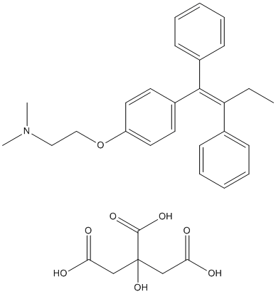 Tamoxifen Citrate(ICI 46474)ͼƬ