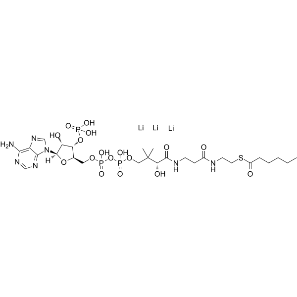 Hexanoyl coenzyme A trilithiumͼƬ