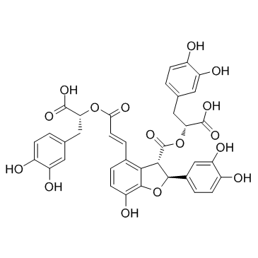 Salvianolic acid B(Dan Shen Suan B Lithospermic acid B)ͼƬ