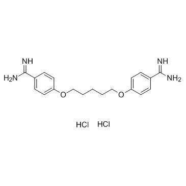 Pentamidine dihydrochloride(MP601205 dihydrochloride)ͼƬ