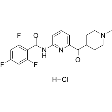 Lasmiditan hydrochloride(LY 573144 hydrochlorideCOL-144 hydrochloride)ͼƬ