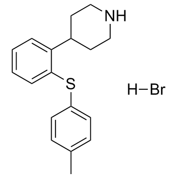 Tedatioxetine hydrobromide(Lu AA 24530 hydrobromide)ͼƬ