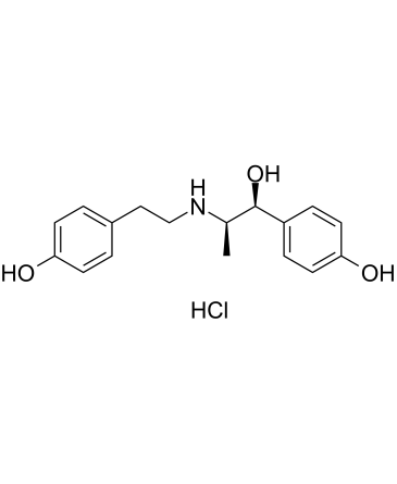 Ritodrine hydrochloride(DU21220 hydrochloride)ͼƬ