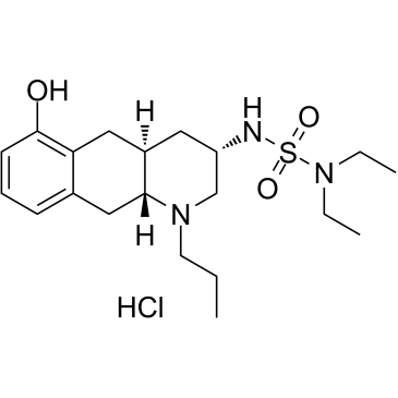 Quinagolide hydrochloride(CV205-502 hydrochloride)ͼƬ