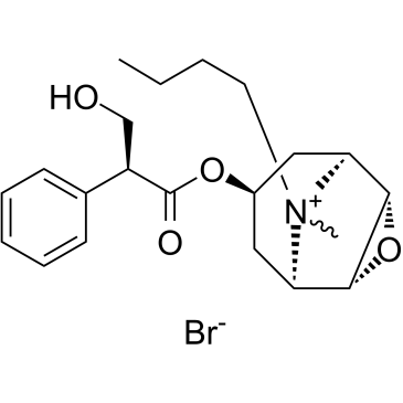 Scopolamine butylbromide(Hyoscine butylbromide(-)-Scopolamine butylbromide)ͼƬ