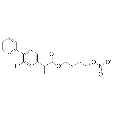 Nitroflurbiprofen(HCT 1206 NO-flurbiprofen Nitroxybutyl flurbiprofen)ͼƬ