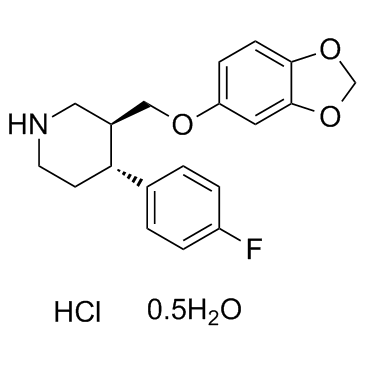 Paroxetine HCl hemihydrate(BRL29060 HCl hemihydrate BRL29060A hemihydrate)ͼƬ