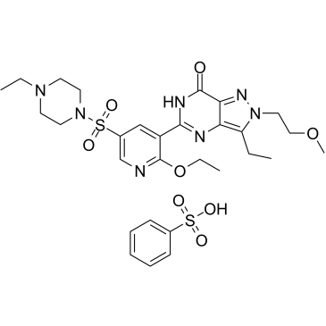 Gisadenafil besylate(UK 369003-26) [CAS 334827-98-4]ͼƬ