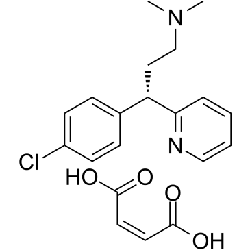 Dexchlorpheniramine maleate(S-(+)-Chlorpheniramine maleate salt)ͼƬ