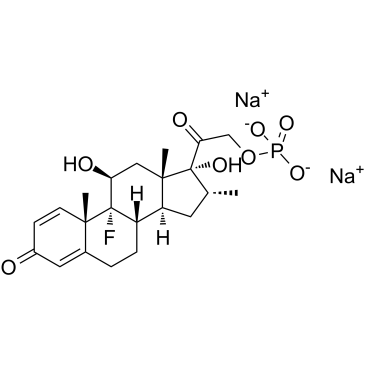 Dexamethasone phosphate disodium(Dexamethasone 21-phosphate disodium salt)ͼƬ