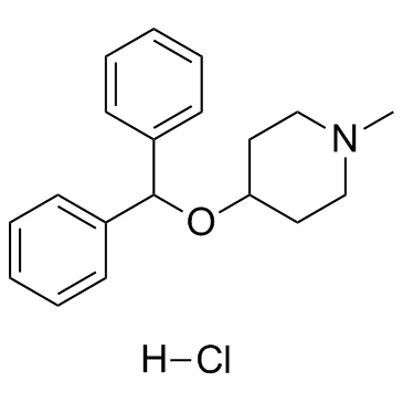 Diphenylpyraline hydrochloride(4-Diphenylmethoxy-1-methylpiperidine hydrochloride)ͼƬ