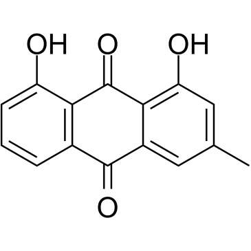 Chrysophanol(Chrysophanic acid)ͼƬ