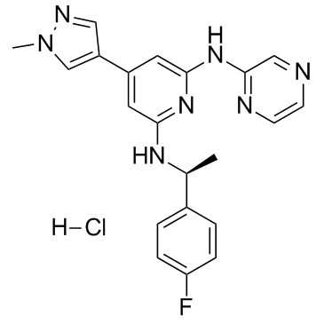 Ilginatinib hydrochloride(NS-018 hydrochloride)ͼƬ