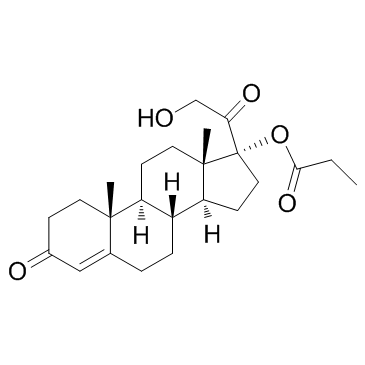 Clascoterone(Cortexolone 17 alpha-propionate Cortexolone 17-propionate CB-03-01)ͼƬ