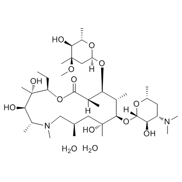 Azithromycin Dihydrate(CP-62993 Dihydrate)ͼƬ