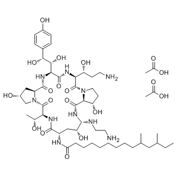 Caspofungin Acetate(MK-0991 Acetate L-743872 Acetate)ͼƬ