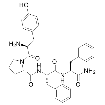 Endomorphin 2(Tyr-Pro-Phe-Phe-NH2YPFF-NH2)ͼƬ