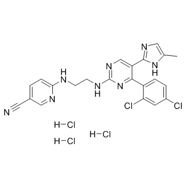 CHIR-99021 trihydrochloride(Laduviglusib CHIR99021 CT99021 trihydrochloride)ͼƬ