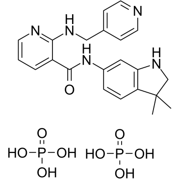 Motesanib Diphosphate(Motesanib DiphosphateAMG 706 Diphosphate)ͼƬ