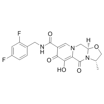 Cabotegravir(GSK-1265744S/GSK1265744)ͼƬ