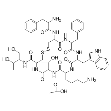 Octreotide acetate(SMS 201-995 acetate)ͼƬ