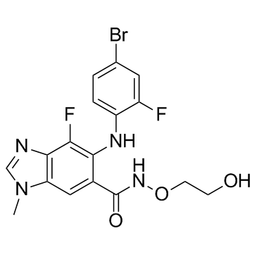 Binimetinib(MEK162 ARRY-162 ARRY-438162)ͼƬ