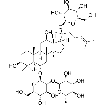 Ginsenoside Re(Ginsenoside B2Panaxoside ReChikusetsusaponin IVcSanchinoside Re)ͼƬ