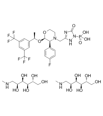 Fosaprepitant dimeglumine(MK-0517 L785298)ͼƬ