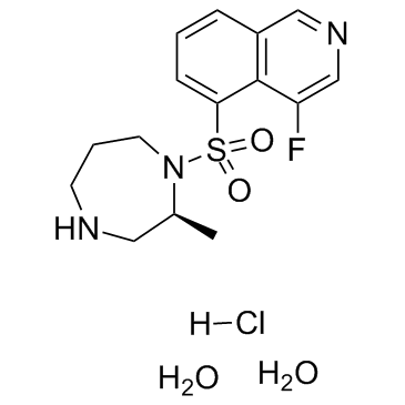 Ripasudil hydrochloride dihydrate(K-115 hydrochloride dihydrate)ͼƬ