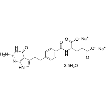 Pemetrexed disodium hemipenta hydrate(Pemetrexed sodium hydrate)ͼƬ