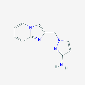 1-{Imidazo[1,2-a]pyridin-2-ylmethyl}-1H-pyrazol-3-amineͼƬ