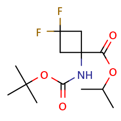 Isopropyl1-(Boc-amino)-3,3-difluoro-cyclobutanecarboxylateͼƬ